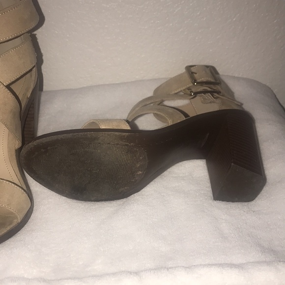 Forever 21 Suede Heels - Picture 2 of 4